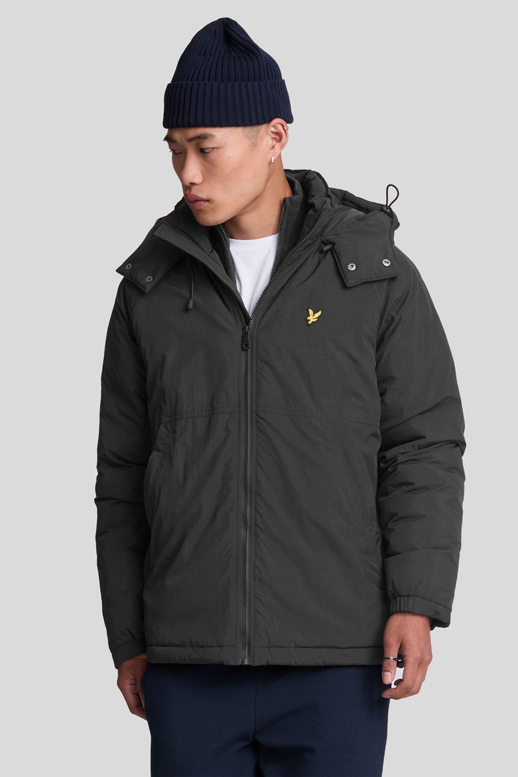 Buy Lyle Scott Black Padded Puffer Jacket from Next Canada