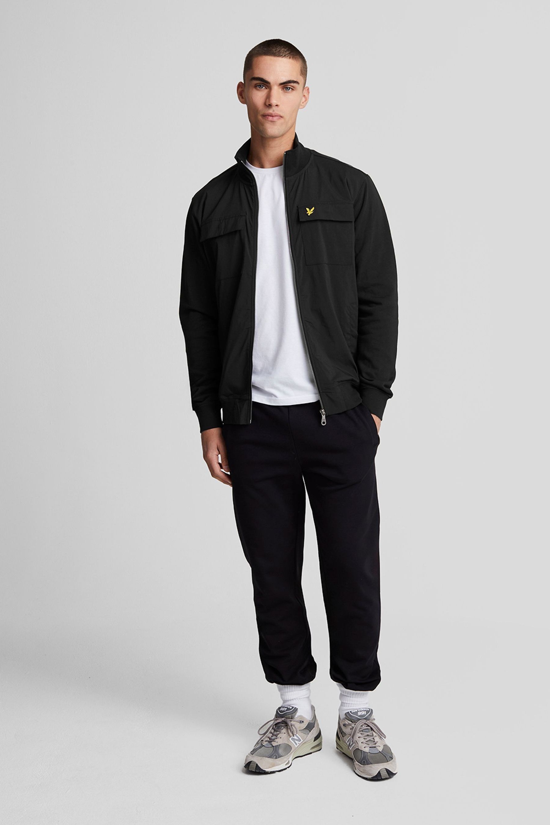 Lyle & scott track jacket shop