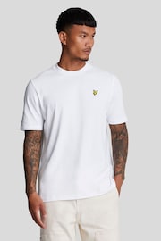 Lyle & Scott White Tartan Heritage Graphic T-Shirt - Image 3 of 6