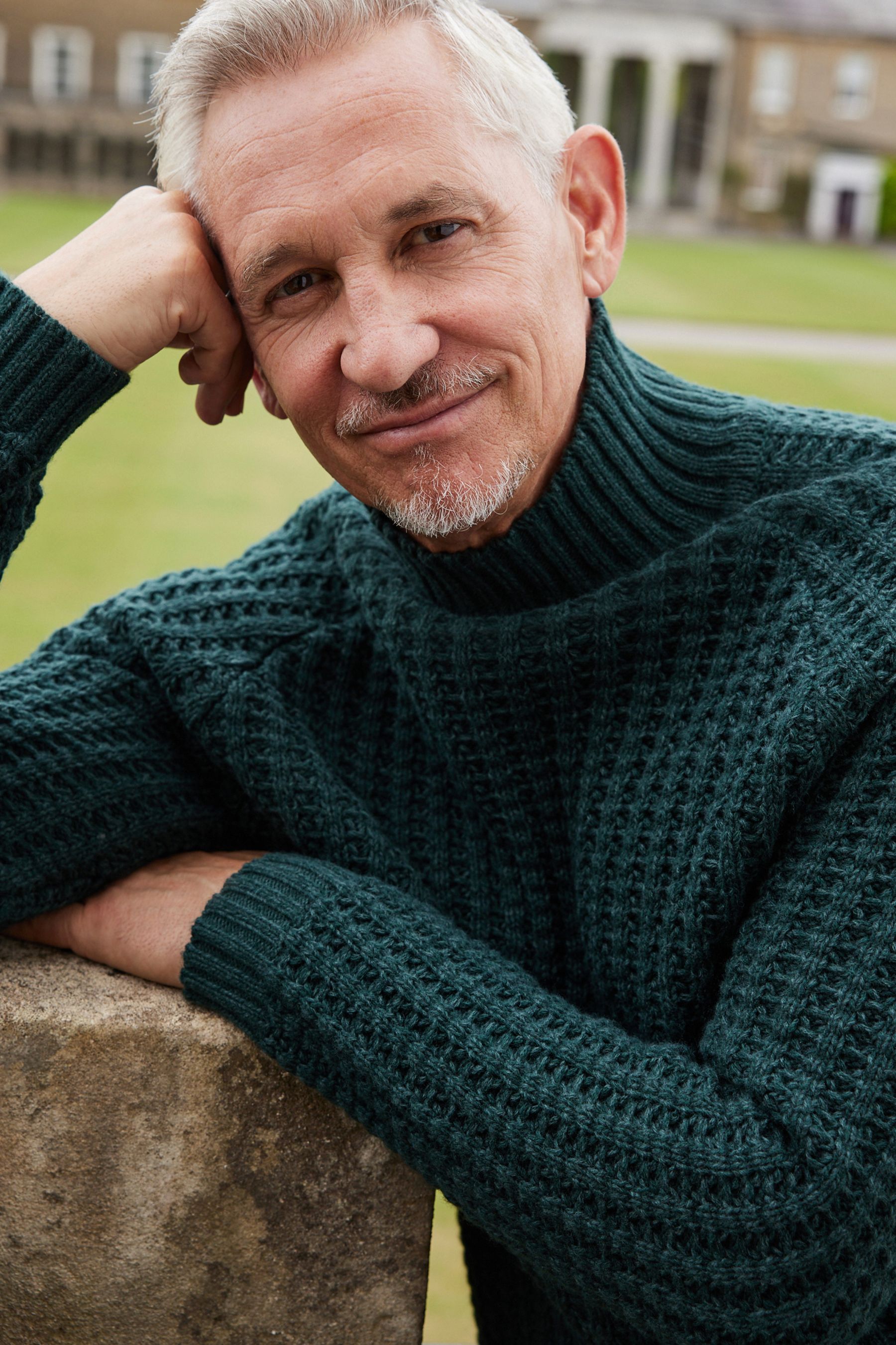 Chunky green jumper on sale