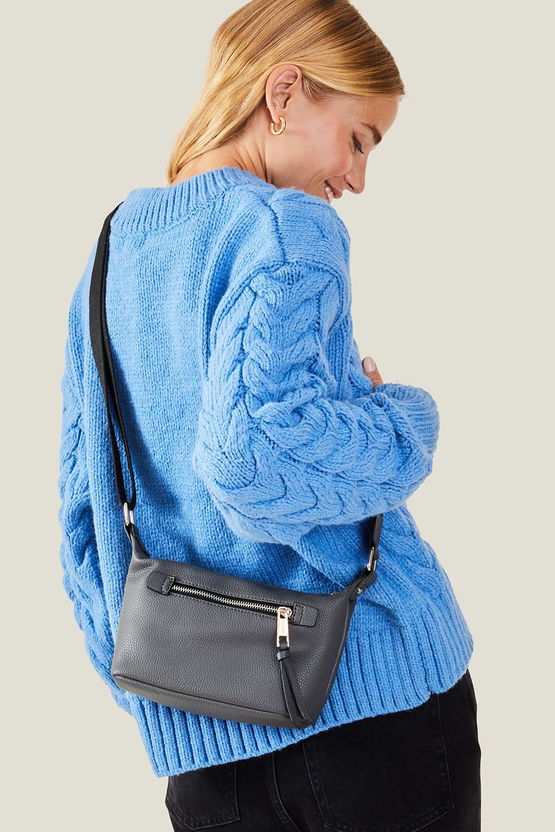 Accessorize grey bag sale