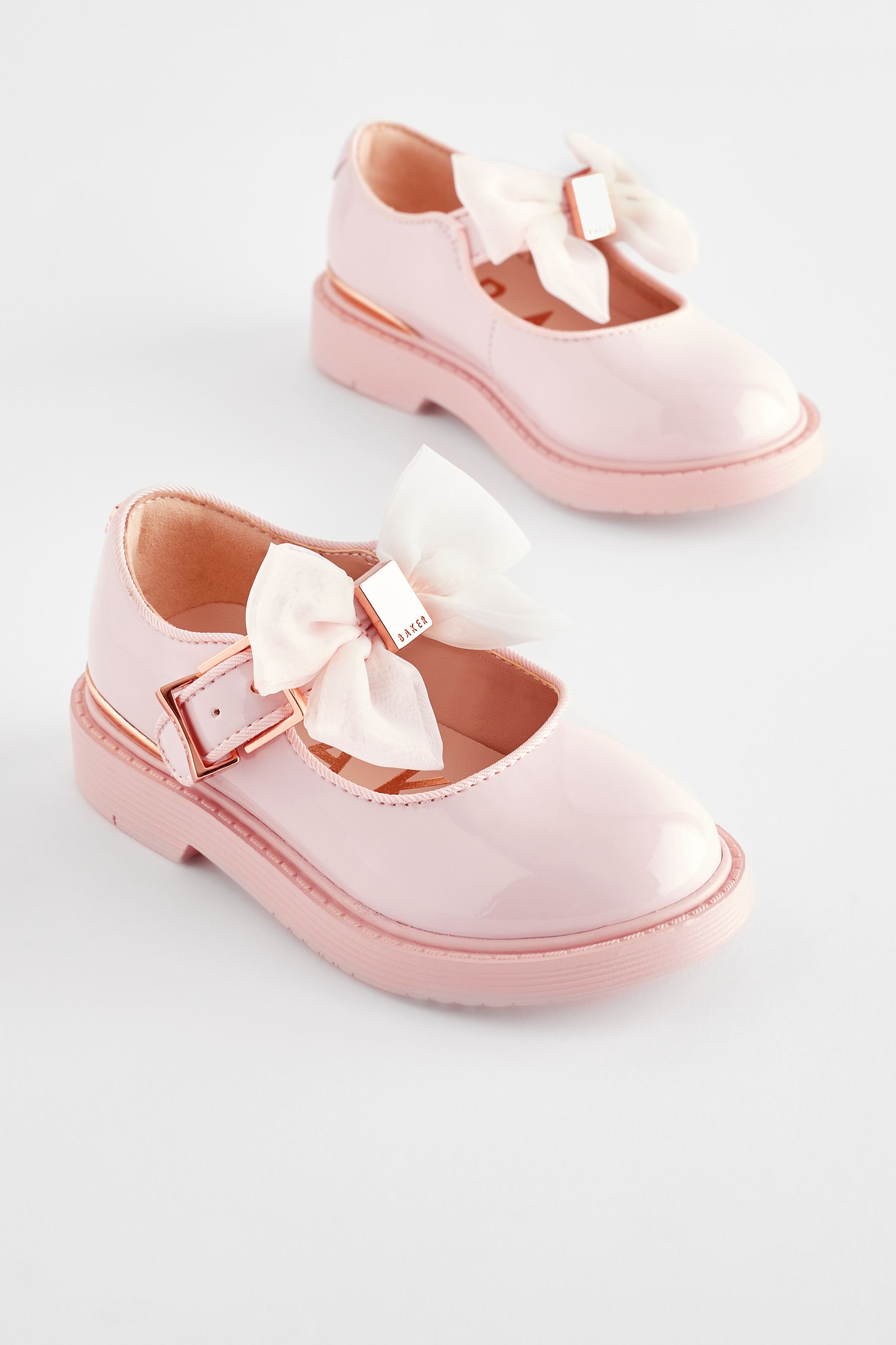 Buy Baker by Ted Baker Girls Back to School Mary Jane Black Shoes with Bow from Next Luxembourg