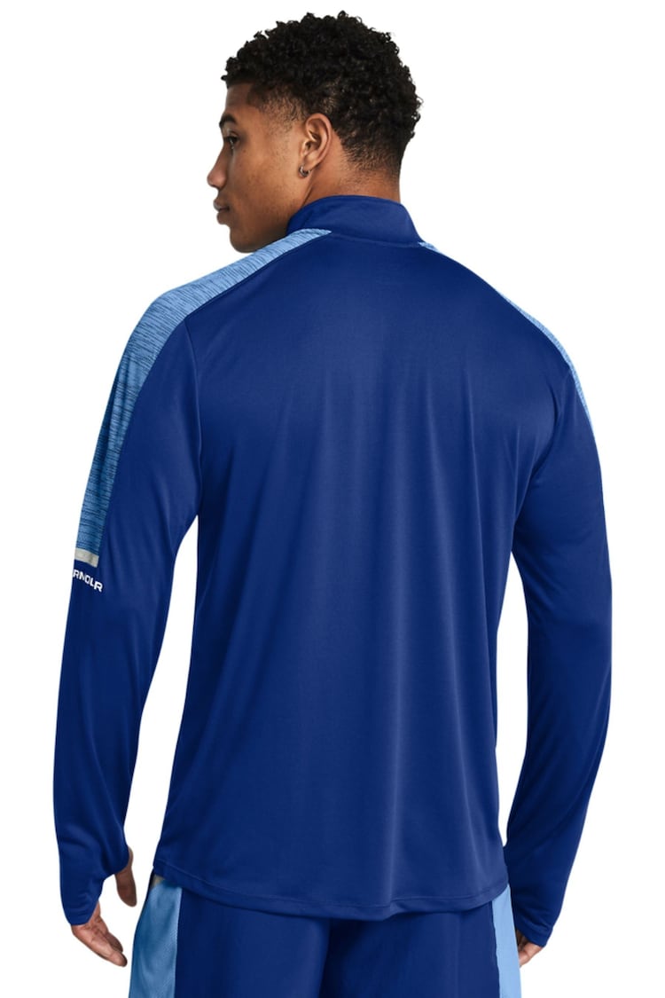 Under Armour Blue Core+ Tech 1/4 Zip Sweat Top - Image 2 of 5