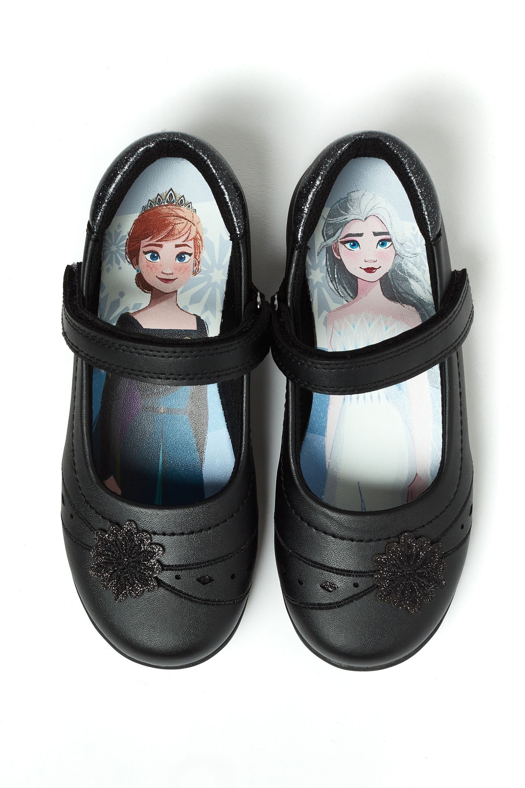 Buy Character Black Disney Frozen Girls School Shoes from the Next UK online shop