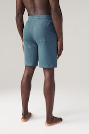Blue/Brown Lightweight Jogger Shorts 2 Pack - Image 3 of 12