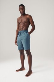 Blue/Brown Lightweight Jogger Shorts 2 Pack - Image 5 of 12