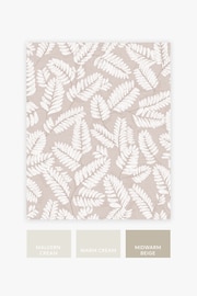 Grey Kindred Leaf Wallpaper - Image 4 of 5