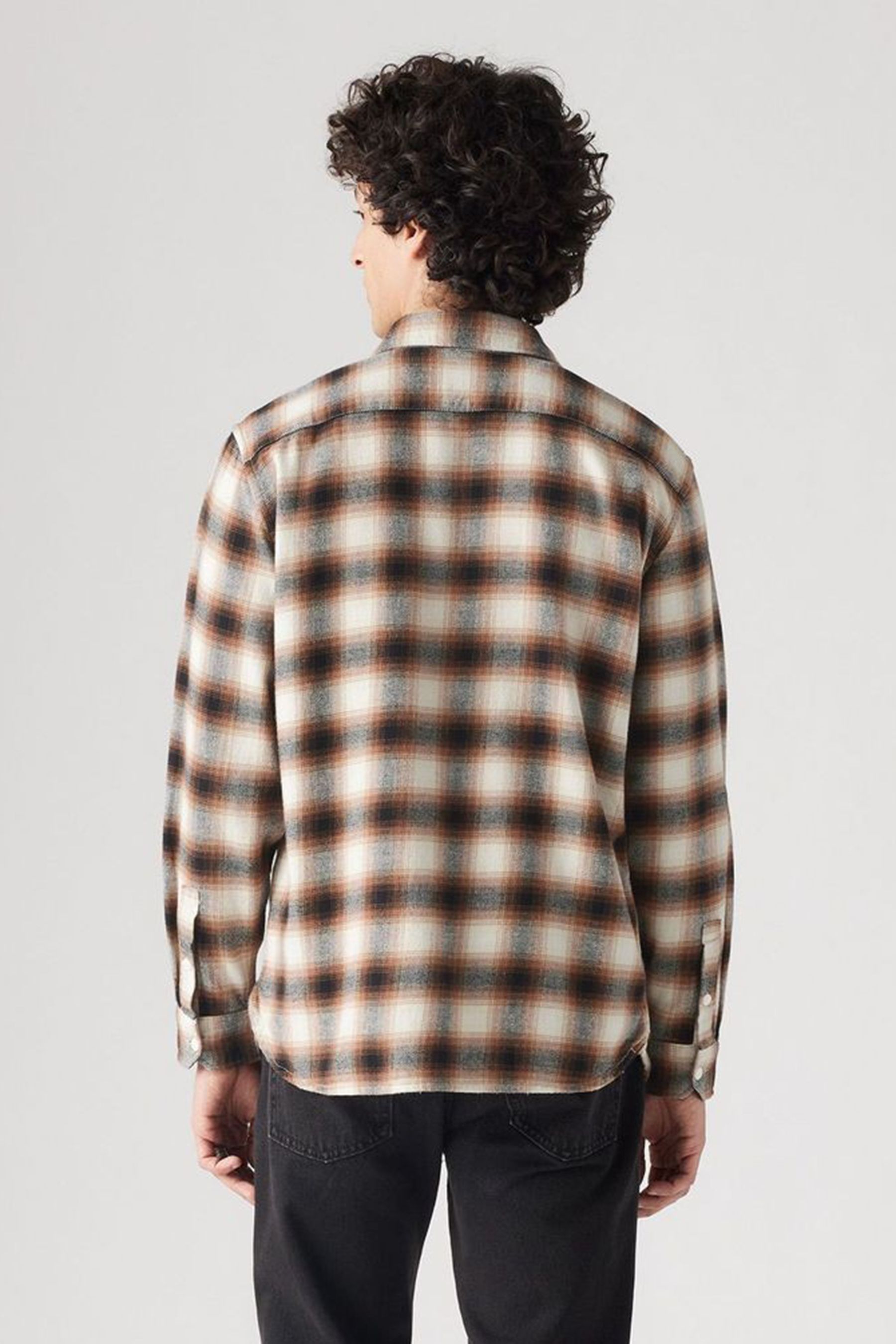 Buy Levi s Neutrals James Plaid Jackson Worker 100 Cotton Overshirt from Next France