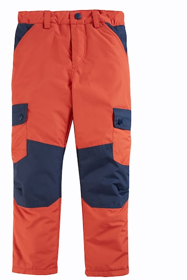 Frugi Orange Expedition Trousers