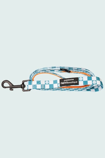 Pawsome Paws Boutique Teal Blue Dog Lead