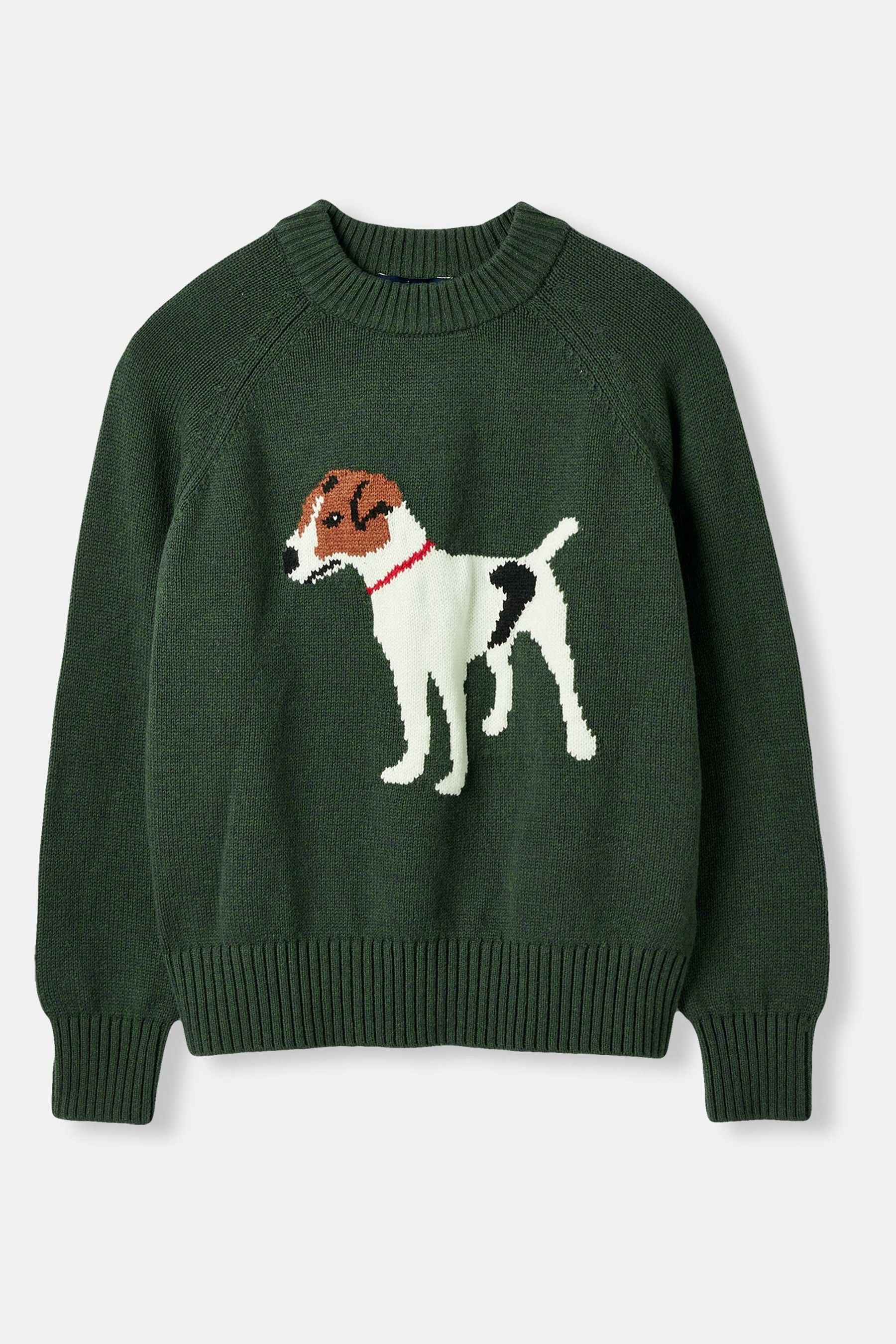 Joules green jumper top