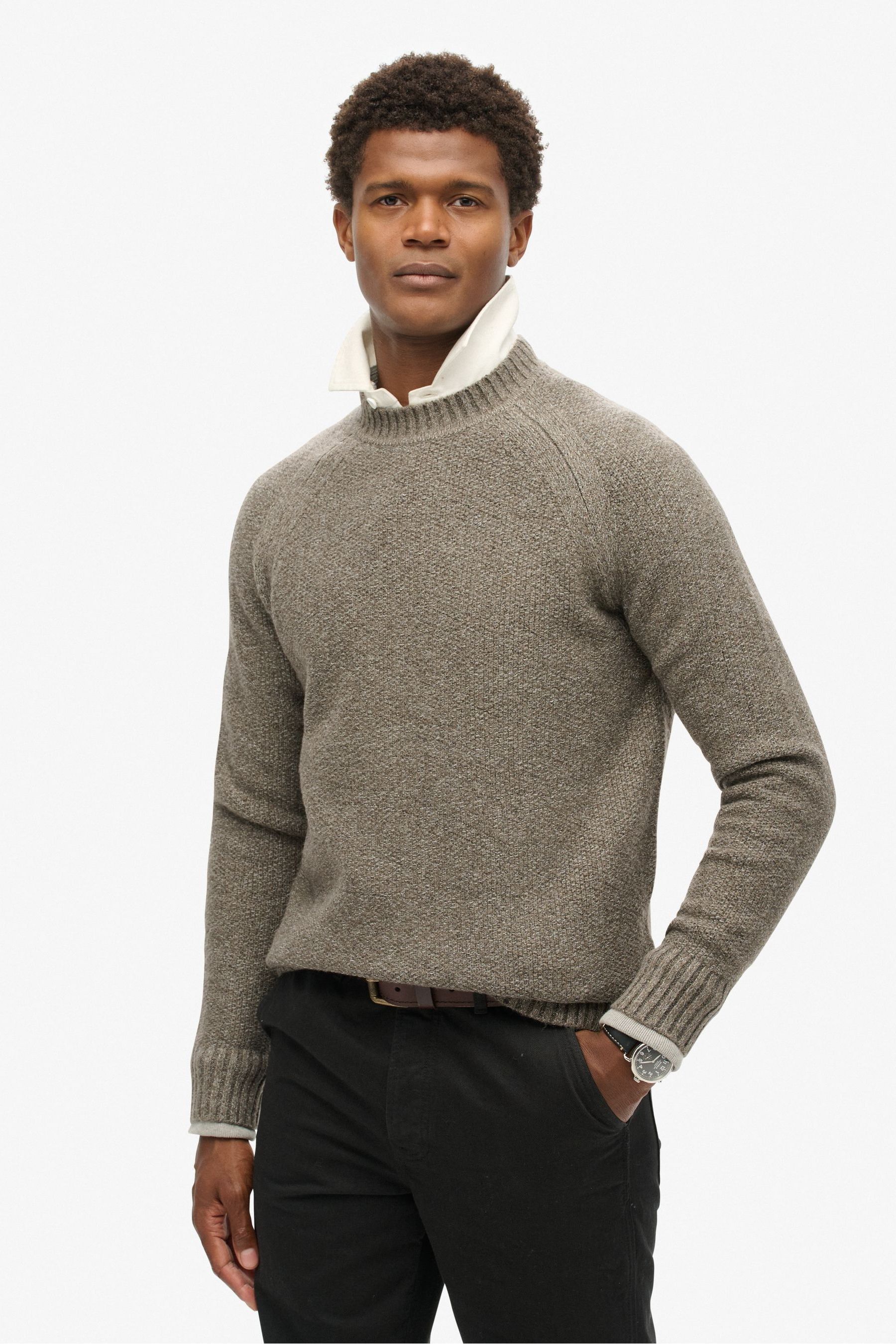 Superdry chunky jumper top