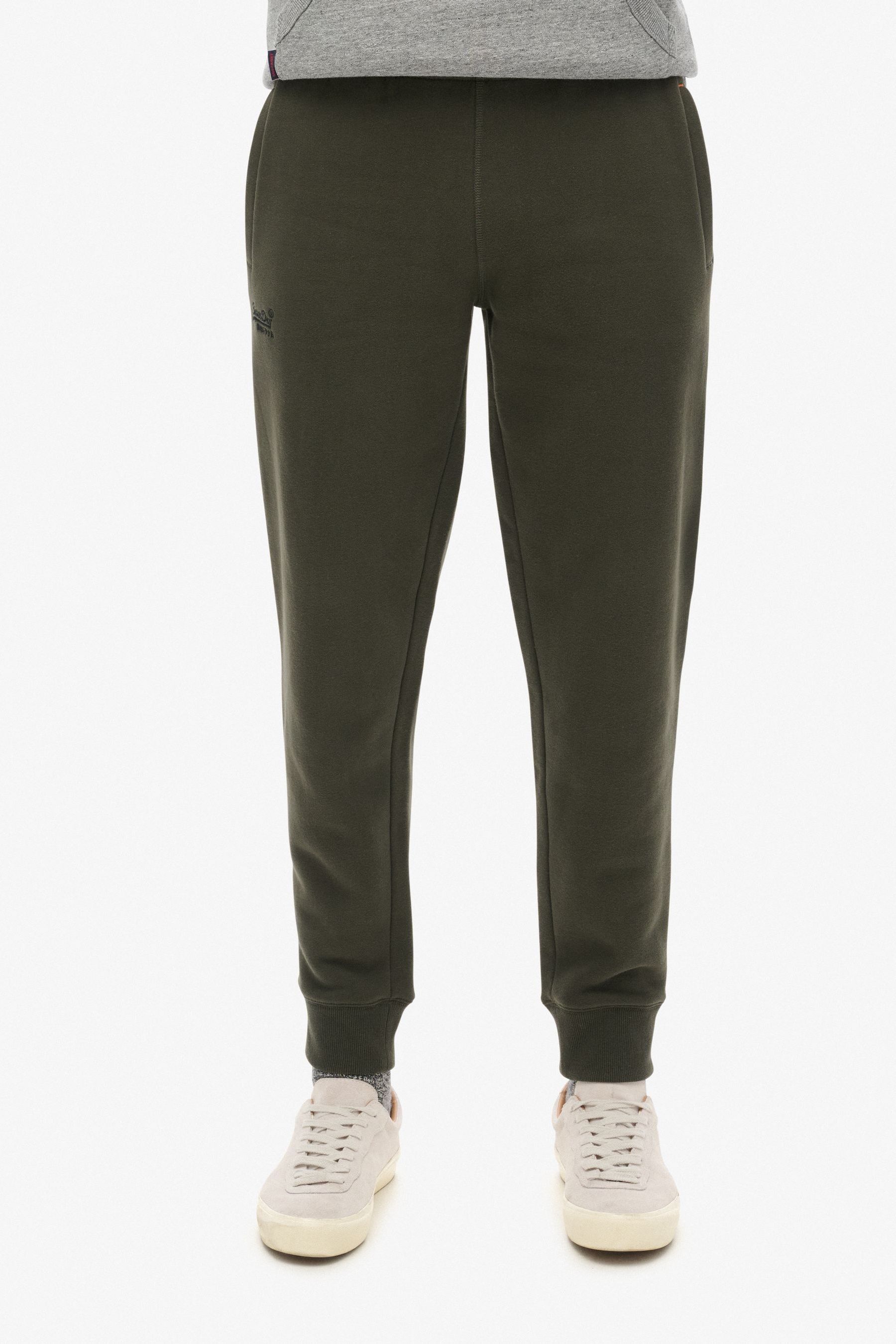 Superdry grey joggers on sale