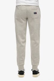 Superdry Light Grey Marl Essential Logo Joggers - Image 2 of 5