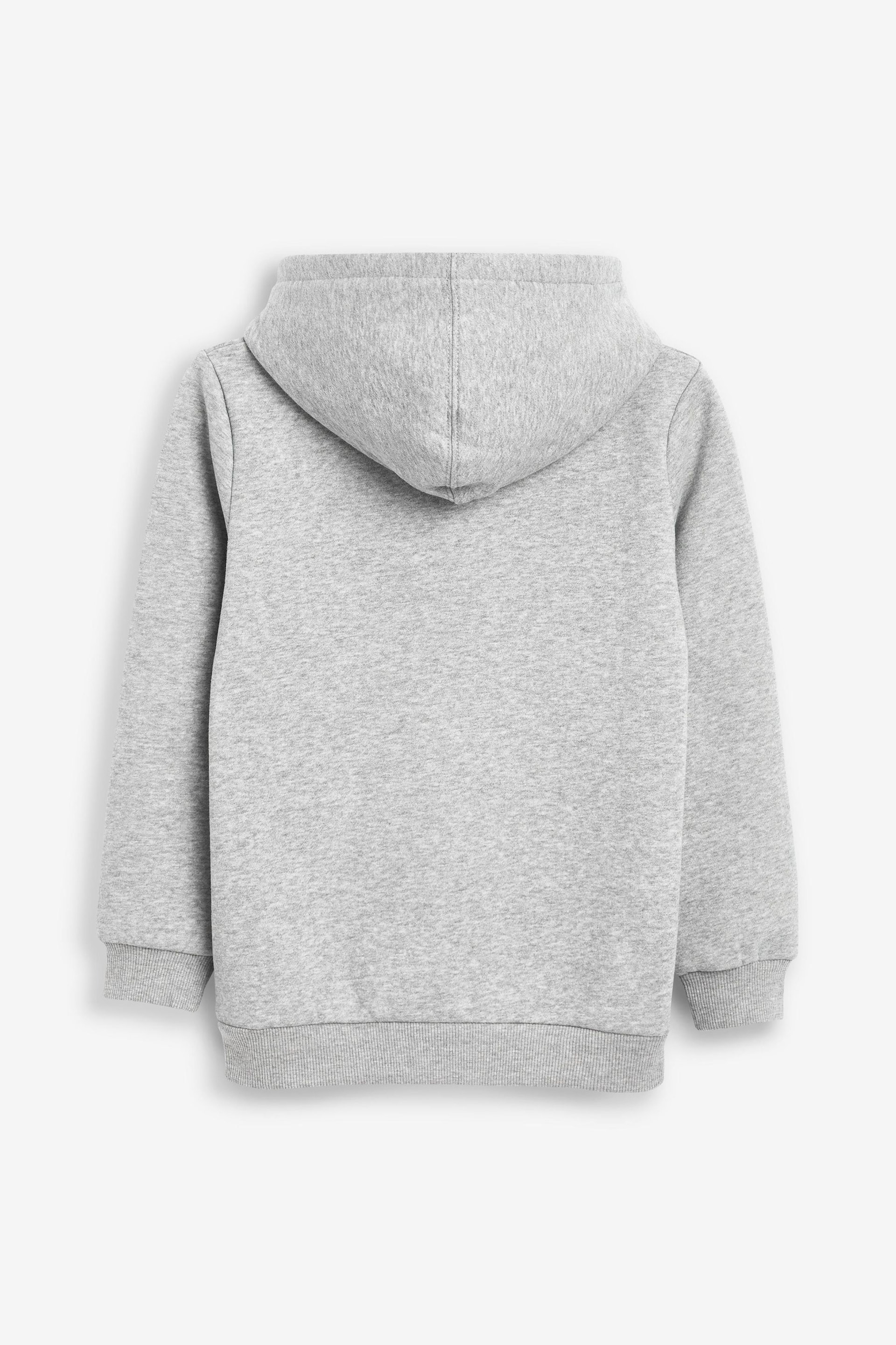 Levi's® Grey Batwing Logo Hoodie - Image 3 of 4