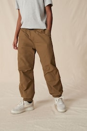 Tan Brown Parachute Trousers (3-16yrs) - Image 1 of 9