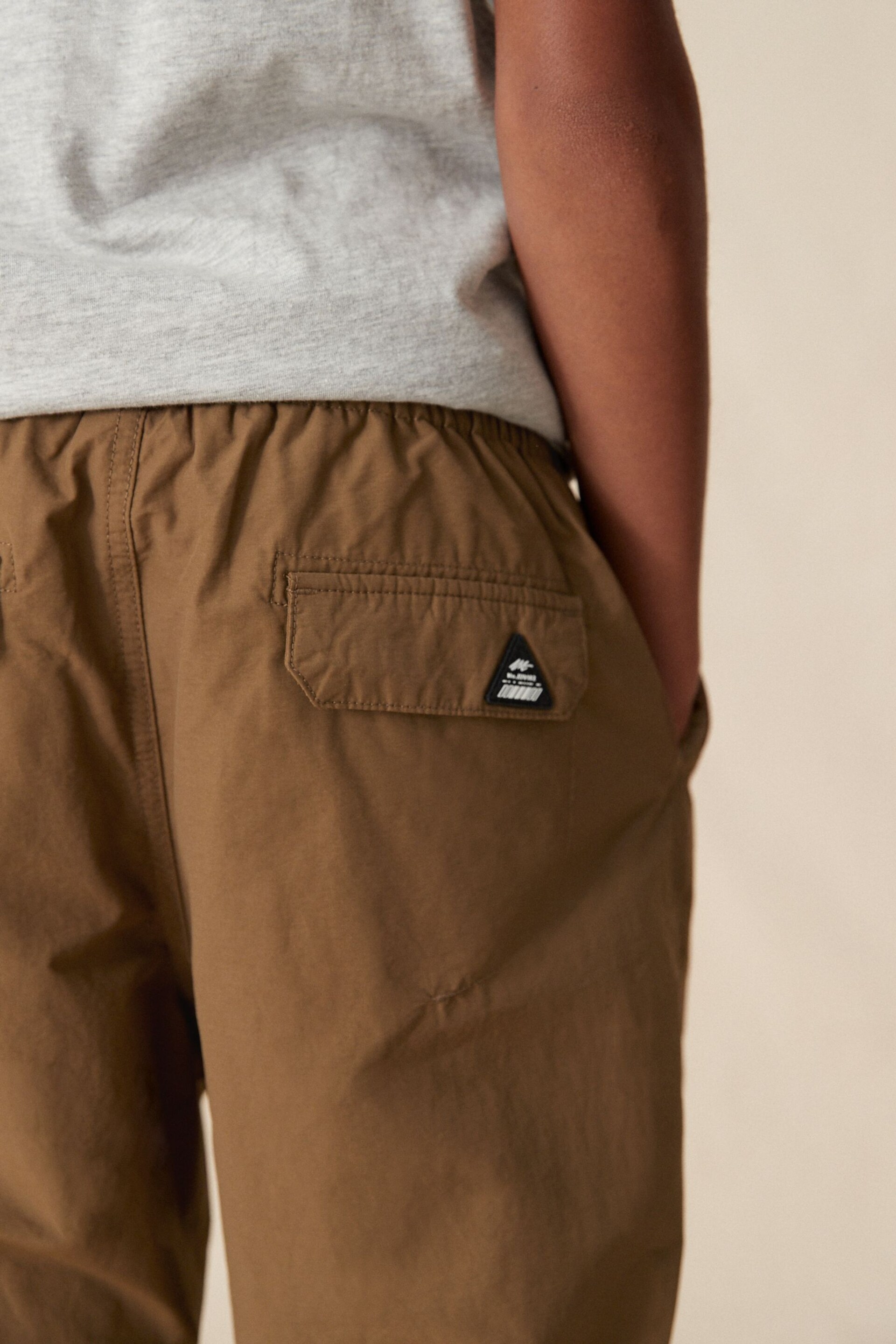 Tan Brown Parachute Trousers (3-16yrs) - Image 6 of 9