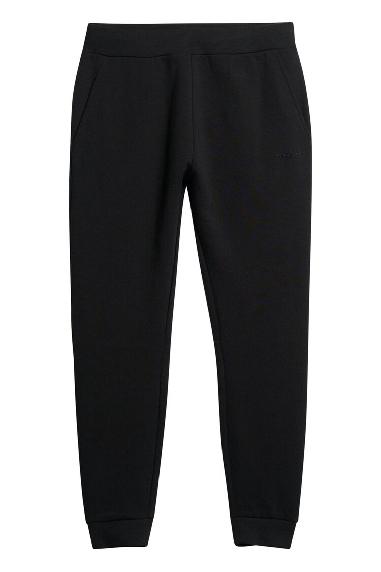 Superdry Black Tech Tapered Joggers - Image 3 of 3