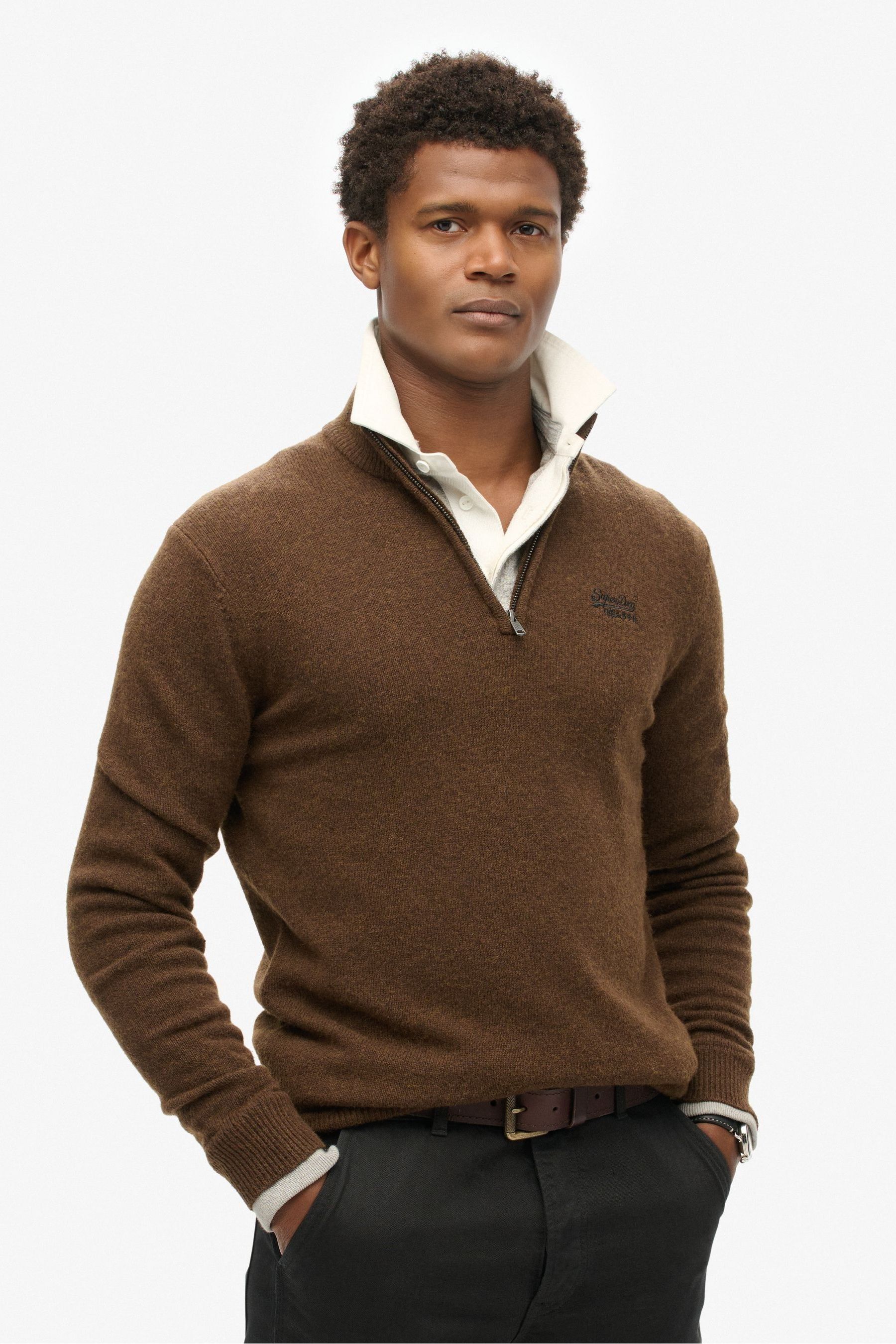 Next half zip jumper deals