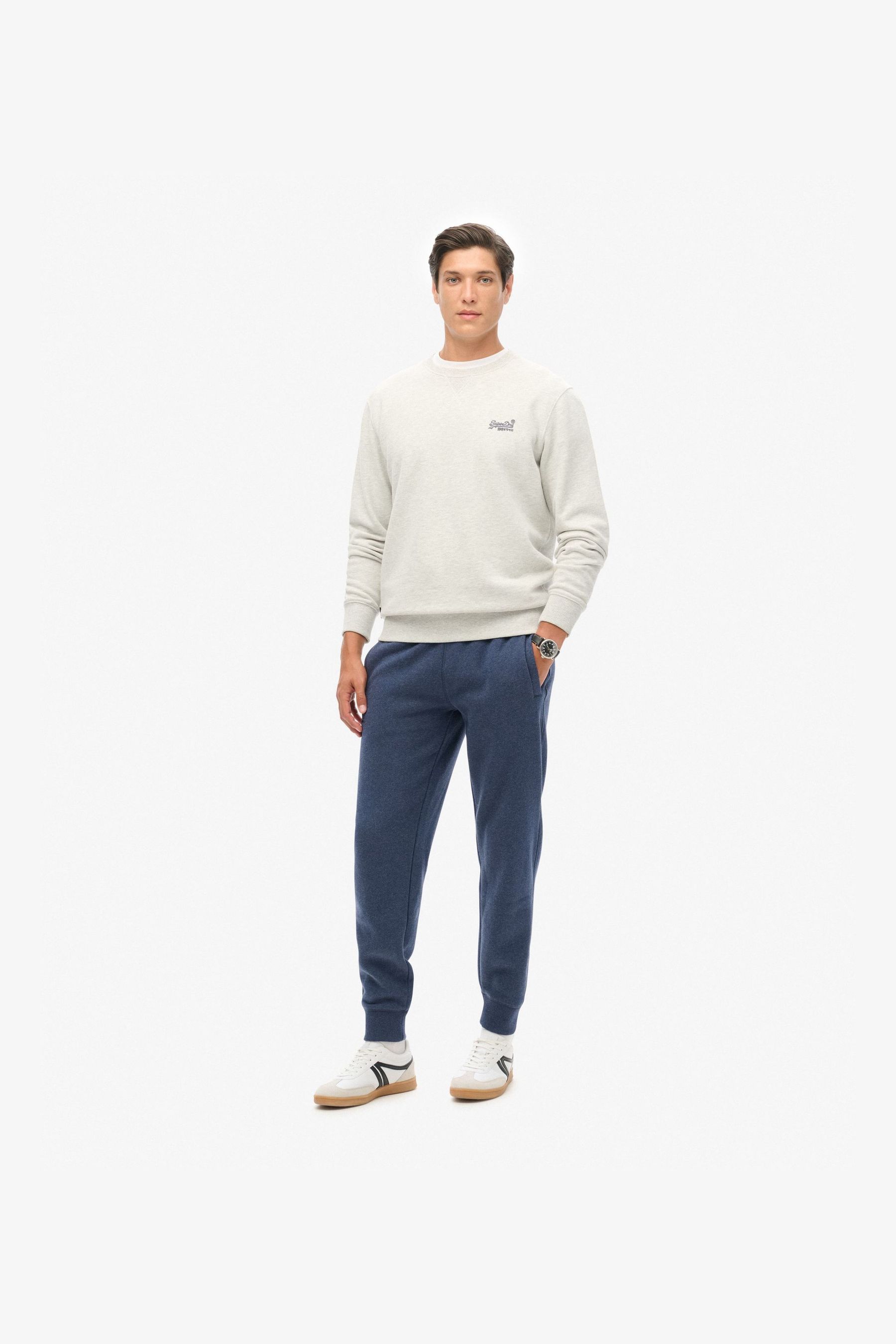 Superdry navy joggers hotsell