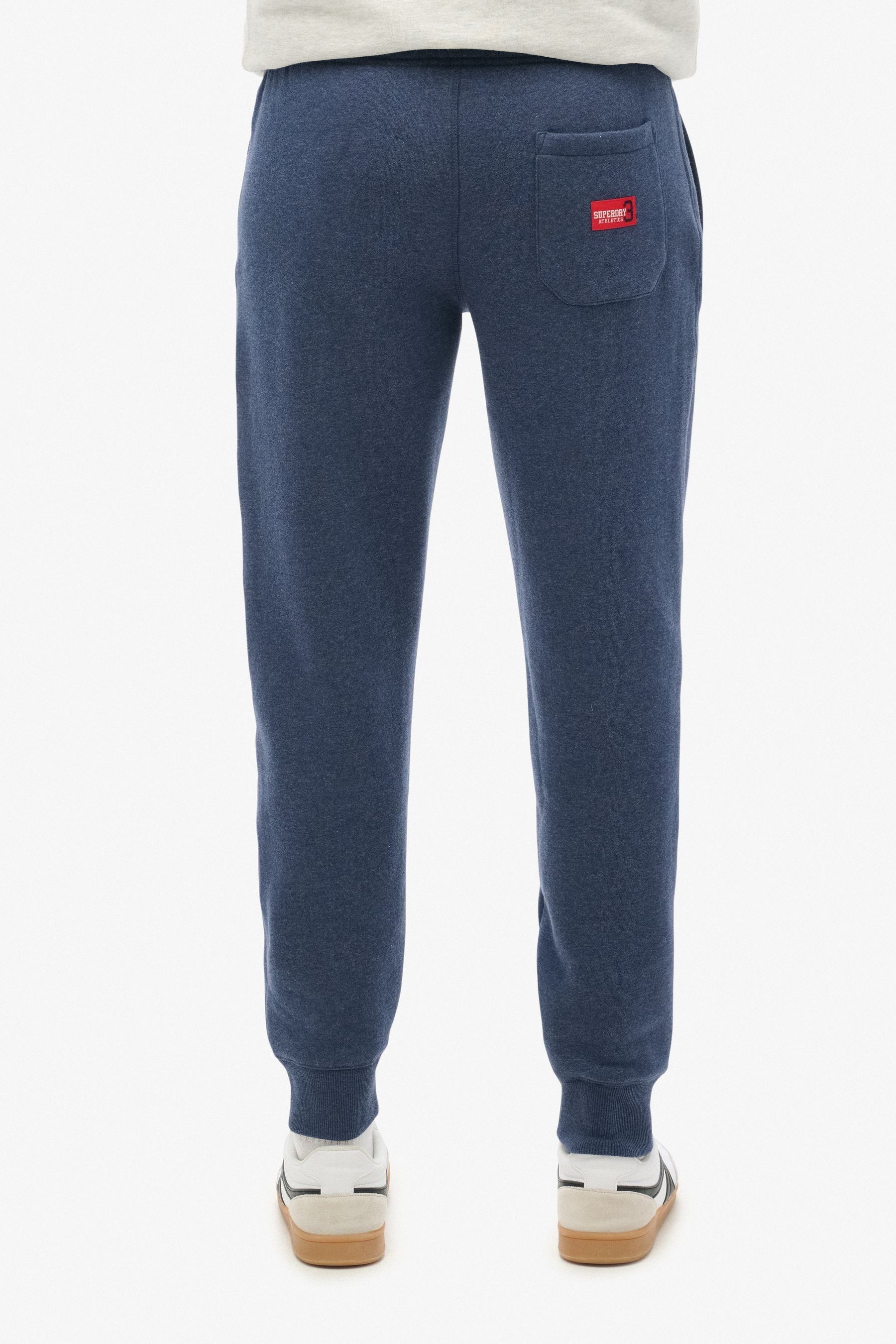 Buy Superdry Heritage Navy Marl Essential Logo Joggers from Next Canada