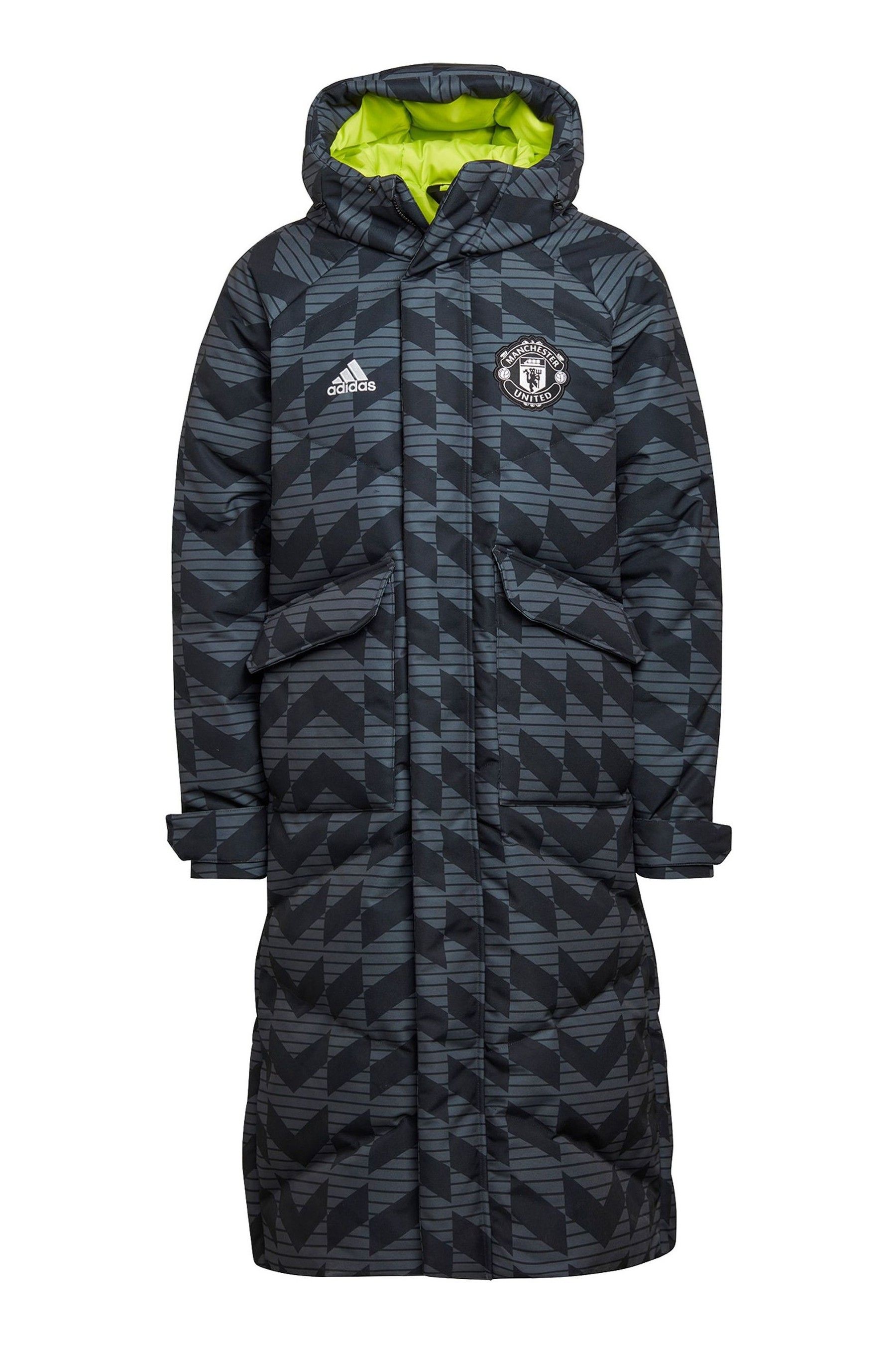 Buy adidas Black Manchester United Lifestyler Down Coat from Next Lithuania
