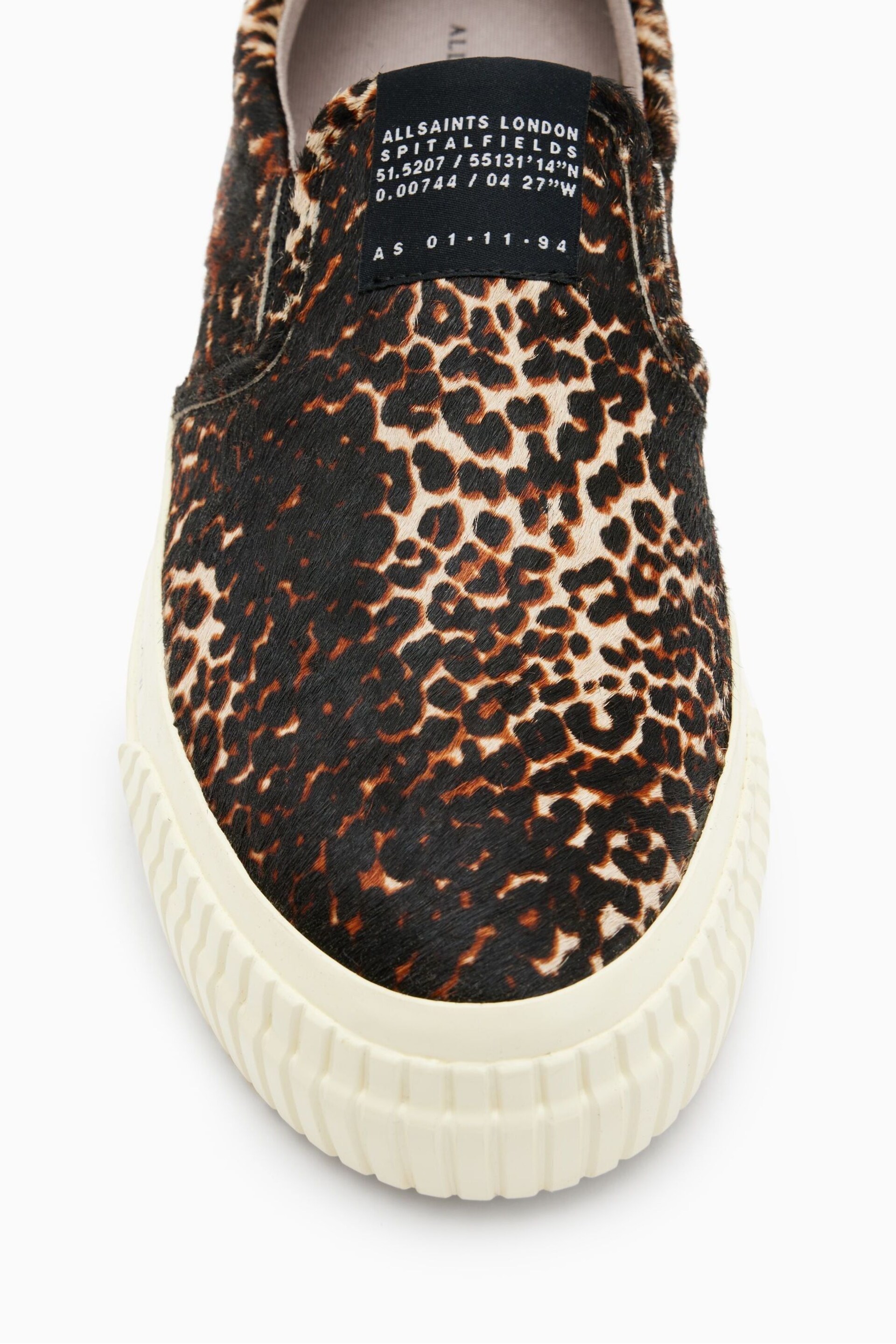 AllSaints Black Slip Sneakers - Image 4 of 7