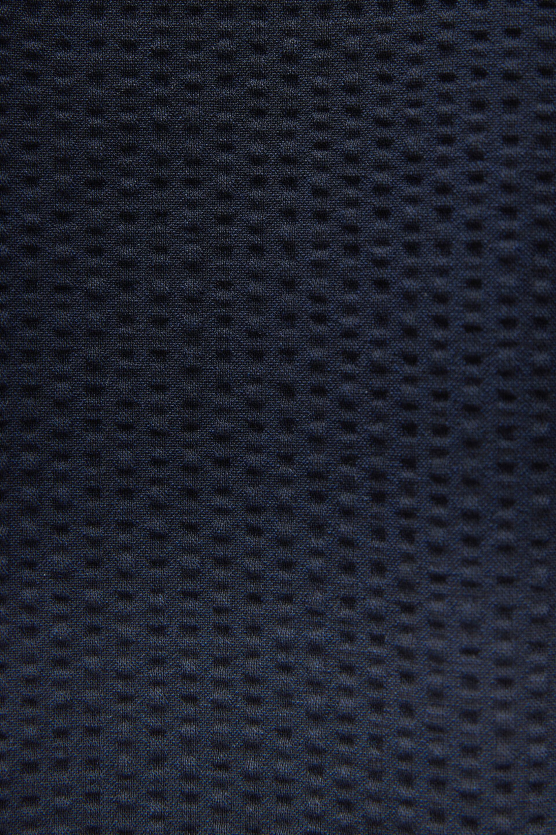 Navy Seersucker Suit: Trousers - Image 8 of 8