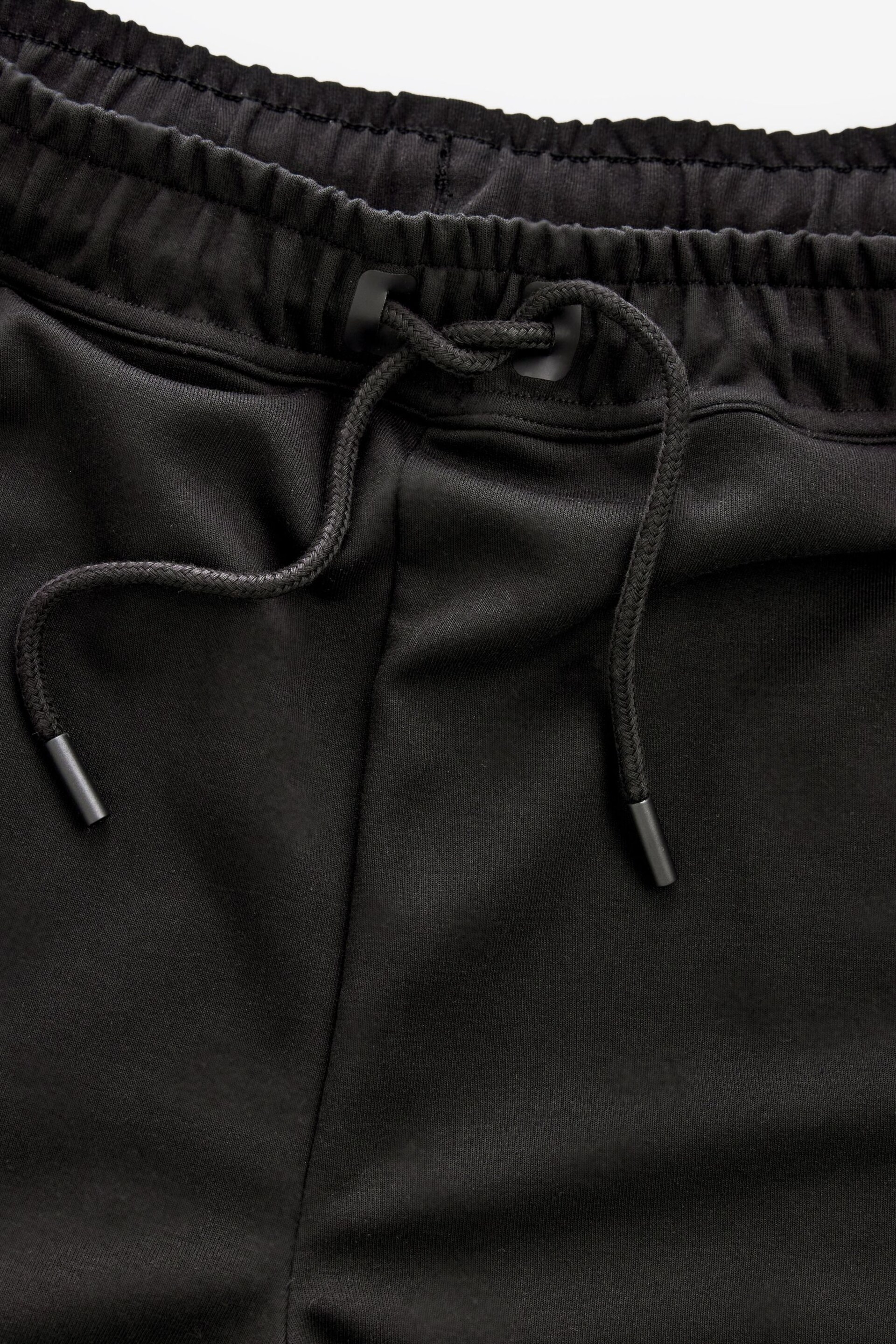 Black Athleisure Shorts - Image 10 of 11