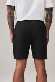 Black Athleisure Shorts - Image 4 of 11