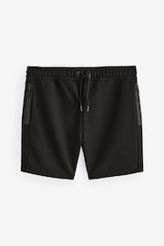 Black Athleisure Shorts - Image 8 of 11