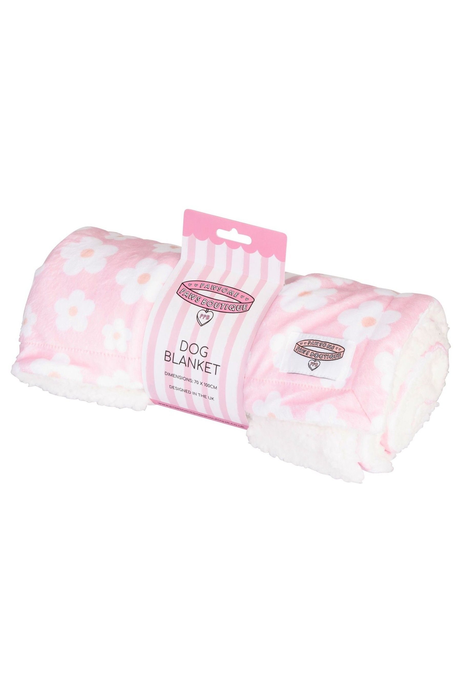 Pawsome Paws Boutique Pink Dog Blanket