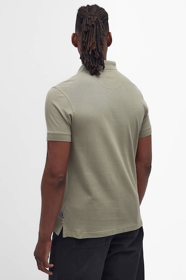 Barbour® Green Blaine Check Polo Shirt