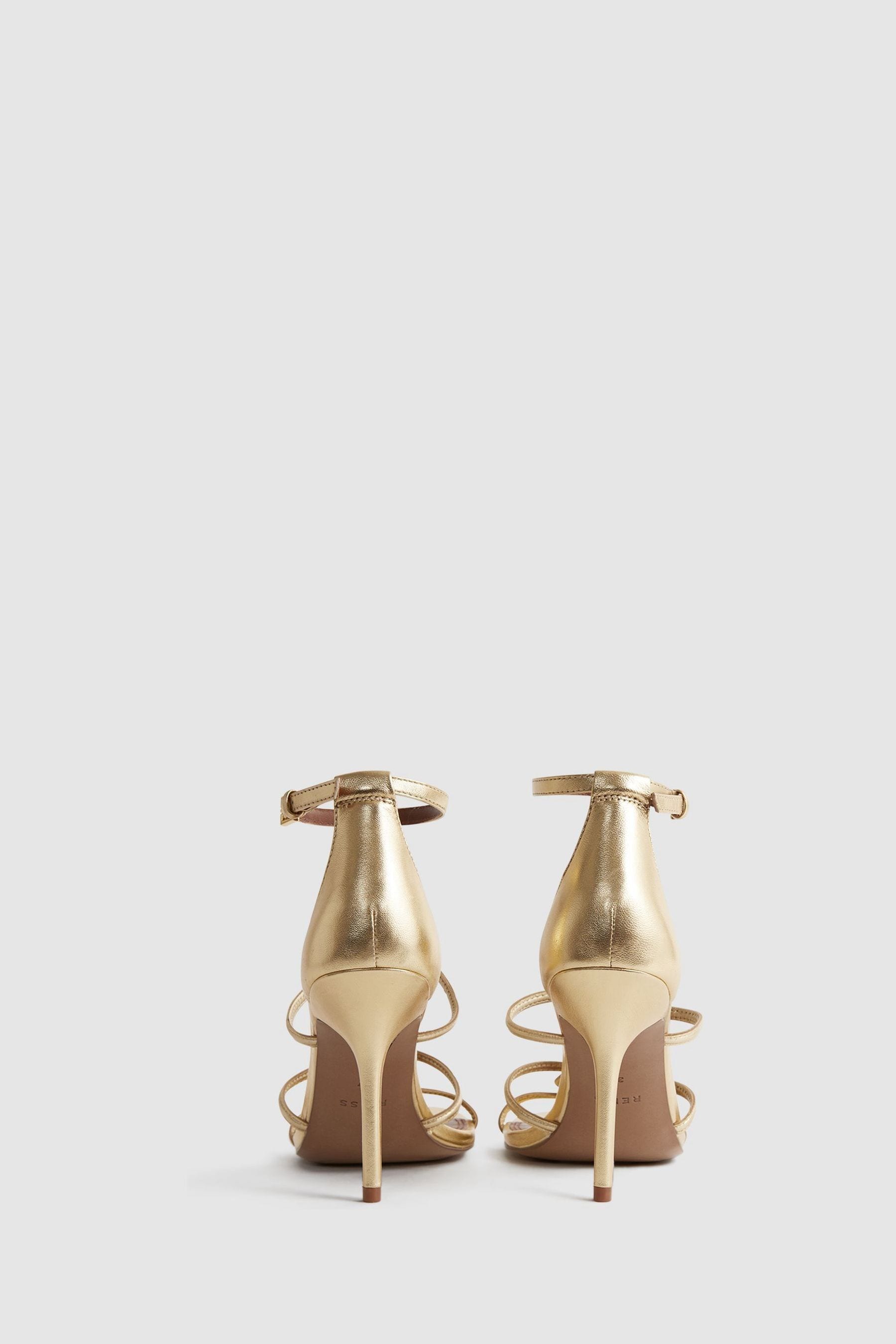 Reiss sales gold shoes
