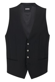 BOSS Black Slim Fit Wool Blend Waistcoat - Image 5 of 5