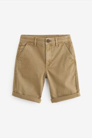 Tan Brown Washed Chinos Shorts (12mths-16yrs) - Image 1 of 3