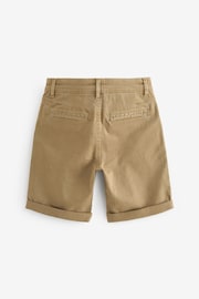 Tan Brown Washed Chinos Shorts (12mths-16yrs) - Image 2 of 3