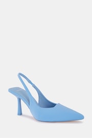 Novo Blue Regular Fit Zafu Slingback Court Shoes - Image 3 of 6