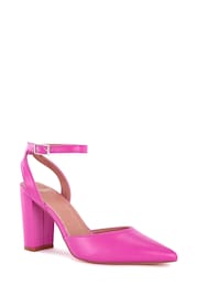 Novo Pink Regular Fit Ivie Ankle Point Two Part Courts - Image 3 of 6