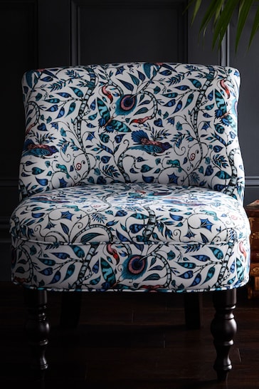Emma Shipley Blue Rousseau Langley Chair