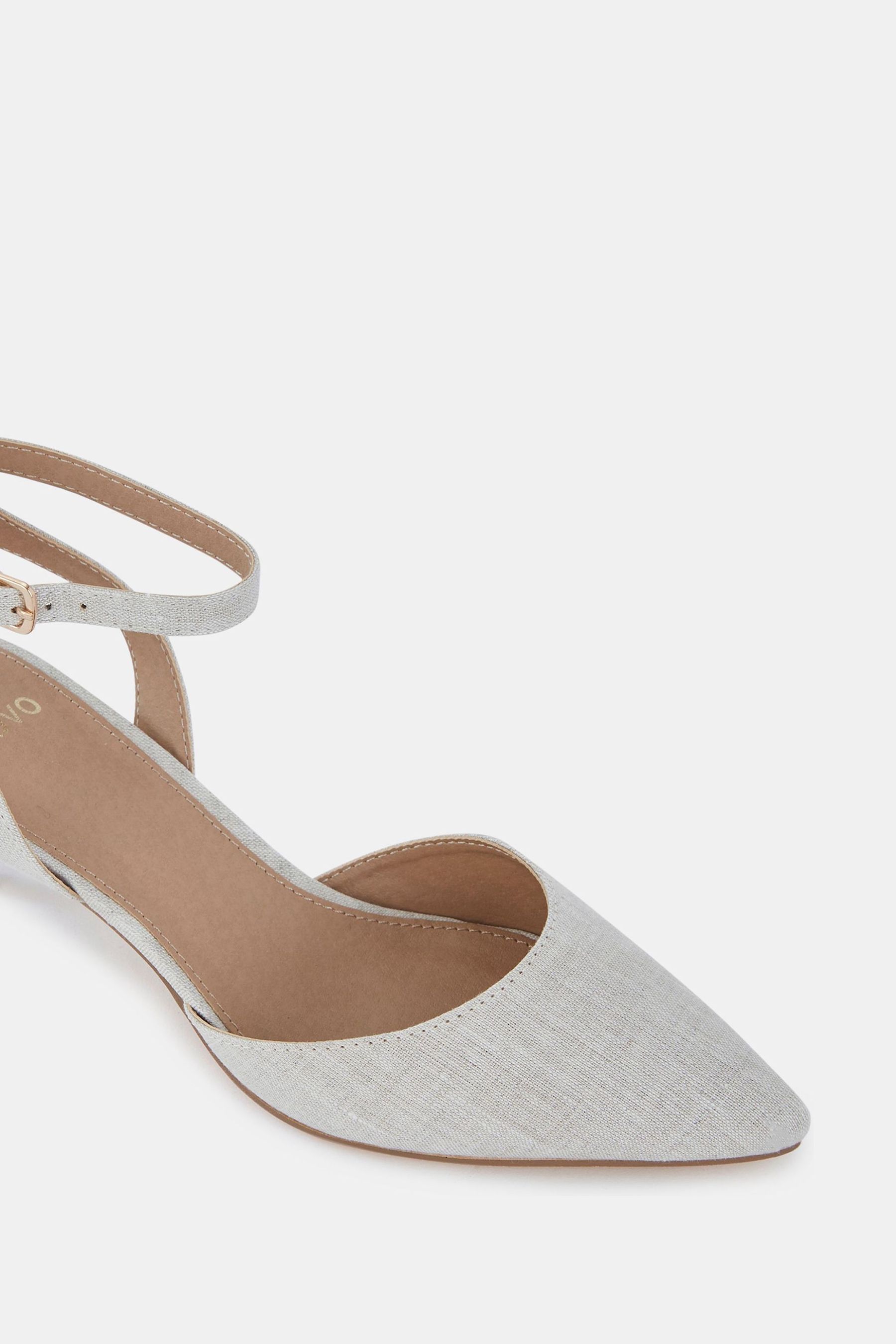 Buy Novo Natural Standard Fit Novo Ingerid Low Heel Ankle Strap Court Shoes from Next Canada