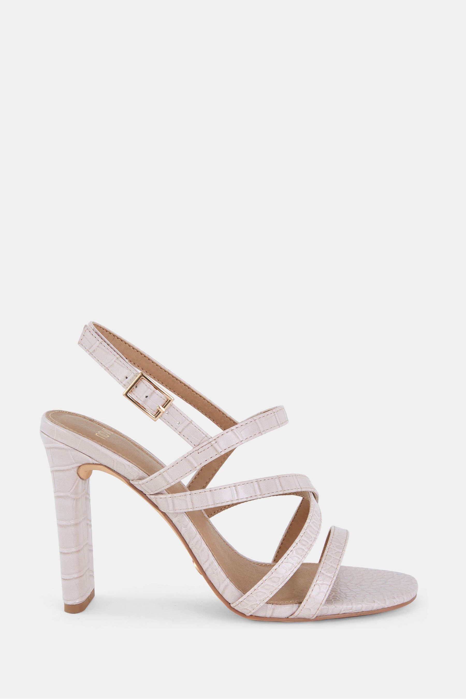 Buy Novo Nude Regular Fit Mimosa Strappy Block Heels from Next USA