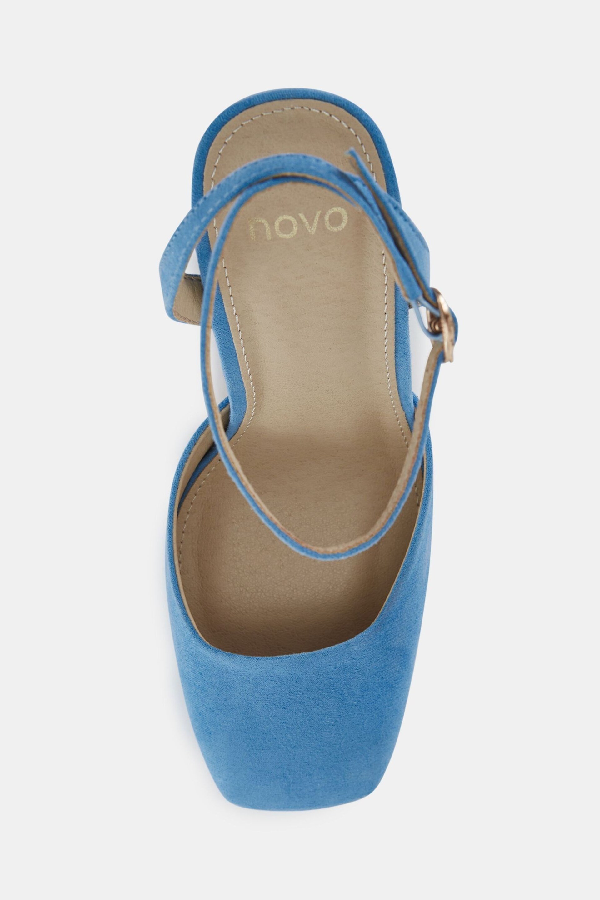 Novo Blue Regular Fit ILIKA Close Toe Platform Courts - Image 5 of 6