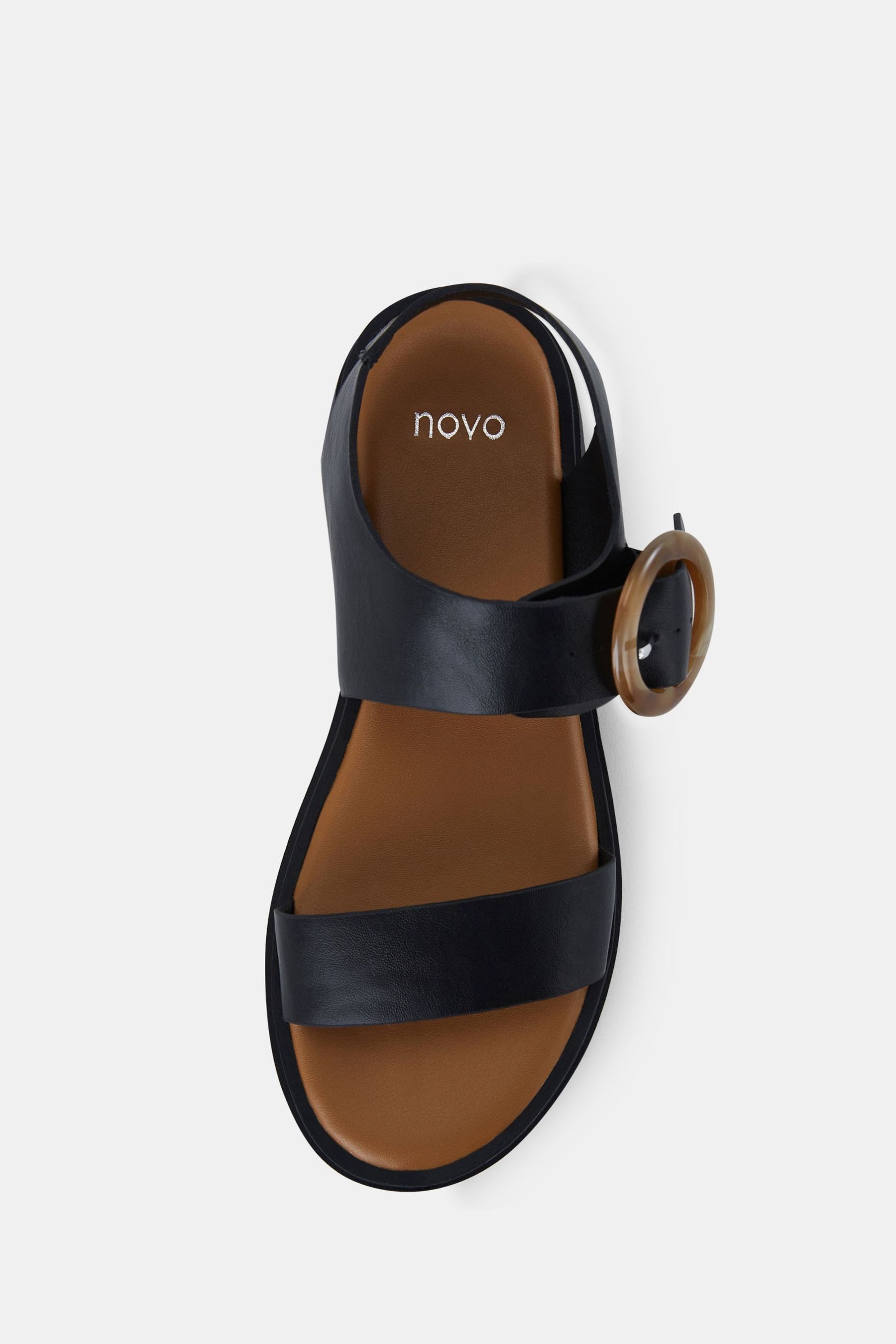 Novo black sandals hotsell