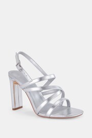 Novo Silver Wide Fit Mimosa Strappy Block Heels - Image 3 of 6