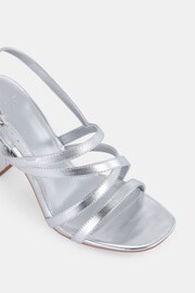 Novo Silver Wide Fit Mimosa Strappy Block Heels - Image 4 of 6