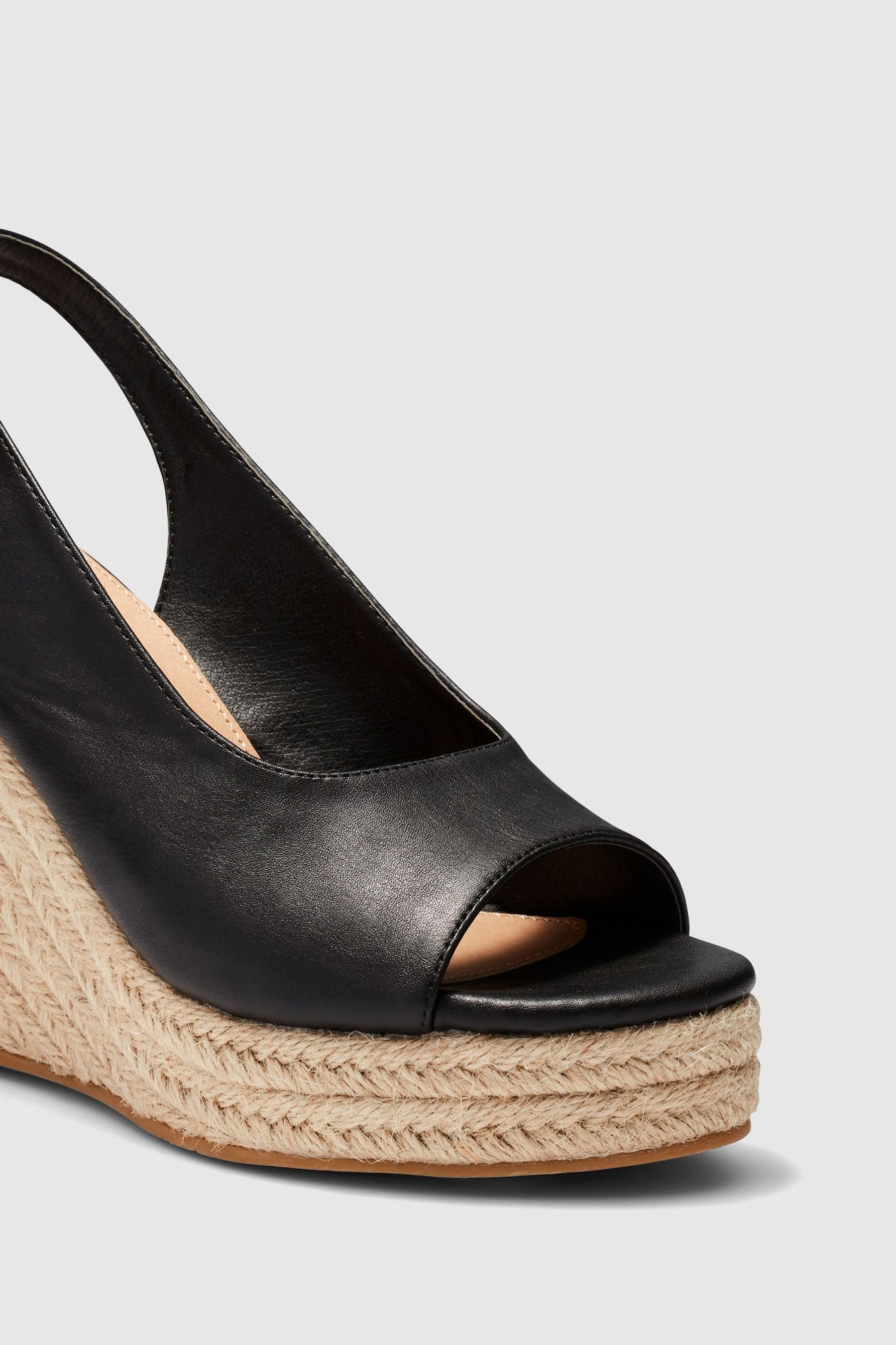 Slingback espadrille wedge deals