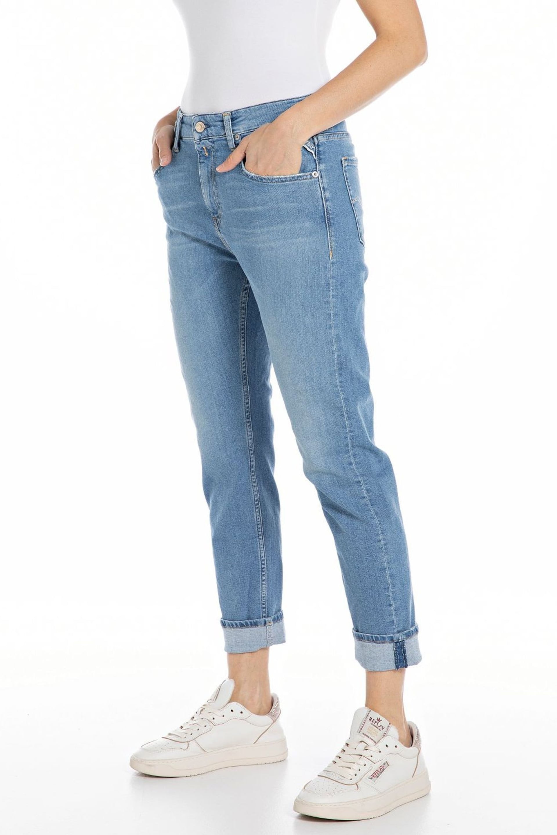 Replay Marty Boyfriend Fit Jeans - Image 4 of 4