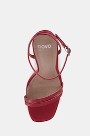 Novo Red McKenna Strappy Heeled Sandals - Image 5 of 6