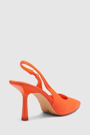 Novo Orange Regular Fit Zafu Slingback Court Shoes - Image 4 of 4